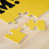 Wandelende geldautomaat. legpuzzel (Zijkant)