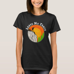 wandelende Natuur laat geen spoor achter T-shirt