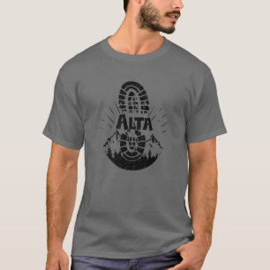 wandelgangen in alta USA Vacation Ski T-shirt