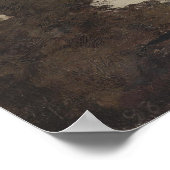 Wandeling aan zee. Olieverf op doek.  Poster (Hoek)