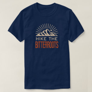 Wandeling De Bitterroots Idaho Montana Sunburst T-shirt