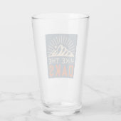 Wandeling De Daks Sunburst Glas (Achterkant)