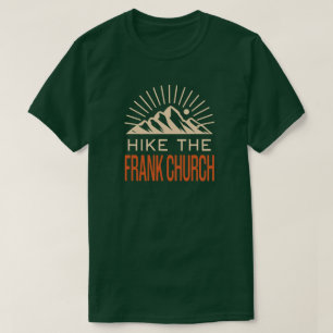 Wandeling De Frank kerk Wilderness Idaho Sunburst T-shirt