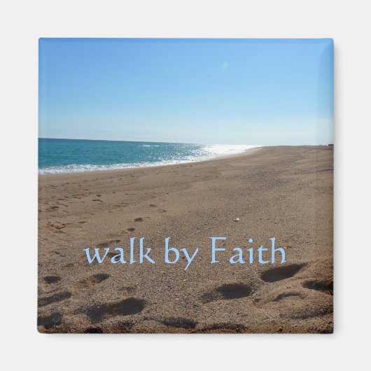 Wandeling door Faith Magnet Magneet (Voorkant)
