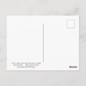 Wandeling in de Bossen - Briefkaart (Achterkant)