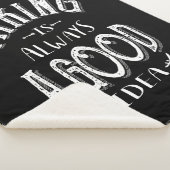 Wandeling is altijd een goed idee voor een buitenc sherpa deken (3/4)