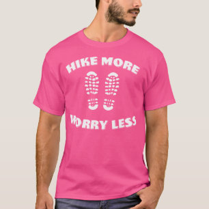Wandeling meer zorgen minder grappig buiten en wan t-shirt