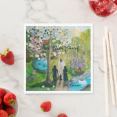 Wandeling met Christus servetten (Insitu)