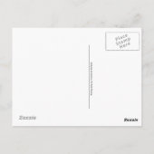 wandeling op het strand Briefkaart (Achterkant)