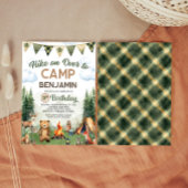 Wandeling op Over Camping Verjaardag Kaart