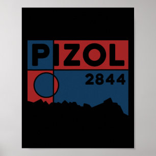 Wandeling van vijf meren bij Mount Pizol Mountainb Poster
