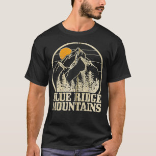   wandelingspampen in het blauwe riddergebergte t-shirt