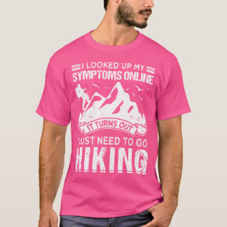 Wandelliefhebber Bergpaden Wandel Klimmen Berg T-shirt