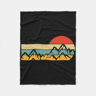Wandelontwerp Heren Bos Retro Buiten Berg Wandel Fleece Deken