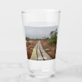 Wandelpad in moeras glas (Achterkant)