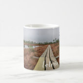 Wandelpad in moeras koffiemok (Center)