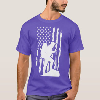 Wandelrots klimmen 1 t-shirt