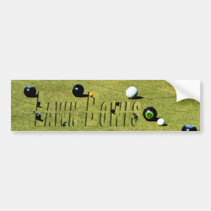 wandelschoenen en Logo, Bumpersticker
