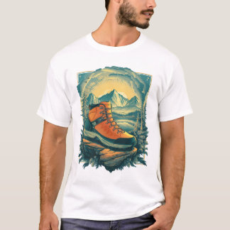 wandelschoenen t-shirt