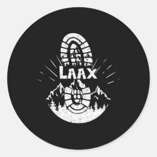 Wandelvakantie Laax Zwitserland Ronde Sticker