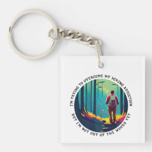 Wandelverslaving Sleutelhanger