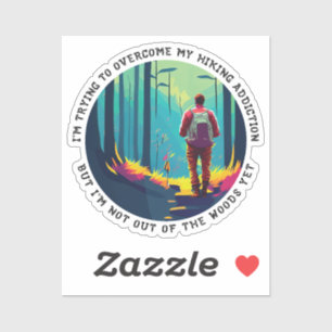 Wandelverslaving Sticker