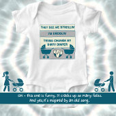 Wandelwagen en luier romper