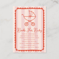 Wandelwagen Schaalrand Roze Baby Shower Boeken Voo