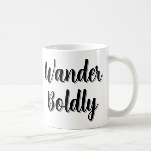 Wander Boldly Koffiemok (Rechts)