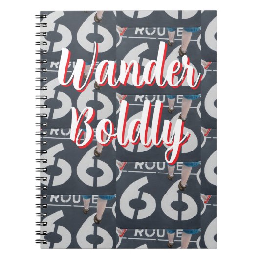 Wander Boldly Notitieboek (Voorkant)