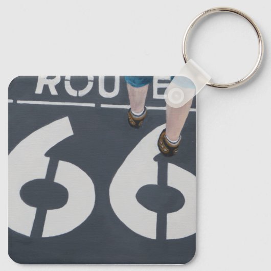 Wander Boldly Sleutelhanger (Achterkant)