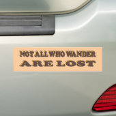 Wander Bumpersticker (Op auto)