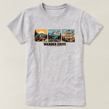 Wander Drive Avontuur Dames T-Shirt