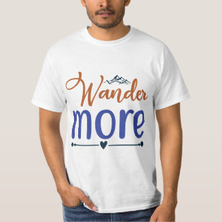 Wander Meer reizende T-shirt