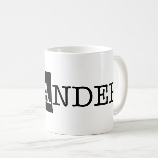 Wander Washington State Mug (Devant droit)