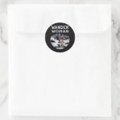 Wander Woman Ronde Sticker (Tas)