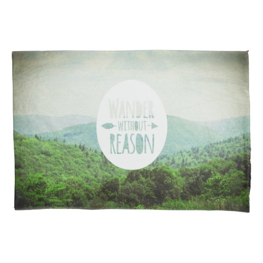 Wander zonder reden, kussen hoesje kussensloop (Voorkant)