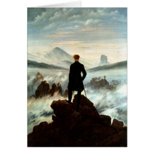 Wanderer Boven het Zee Fog, Caspar Friedrich