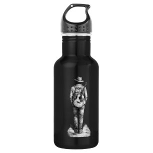 Wanderer Collection – Eenzame Gitarist Reiziger Mo Waterfles