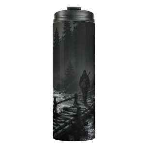 Wanderer Collection WO07 – Houten brug in het maan Thermosbeker