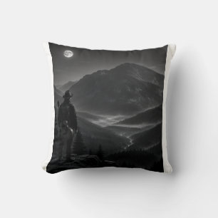 Wanderer Collection WO08 – Berg in het maanlicht Kussen