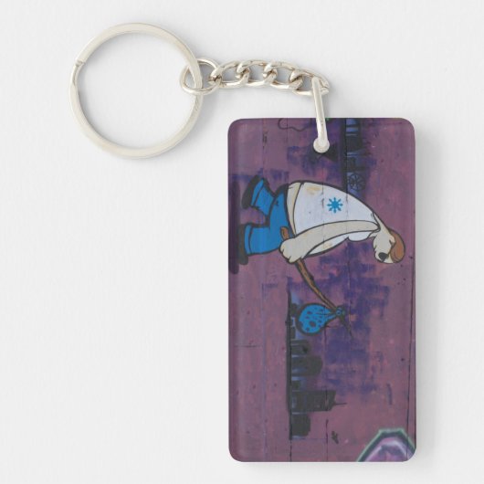 Wanderer Graffiti Sleutelhanger (Voorkant)