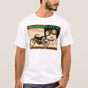 Wanderer Motorcycle Poster 1910 T-shirt