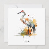 Wandering Crane, op maat (Voorkant)