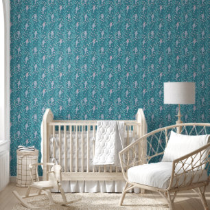 Wandering Pod van Narwhal Behang
