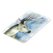 Wandering Stag - Waterverf Magneet (Linkerzijde)