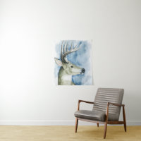 Wandering Stag - Waterverf