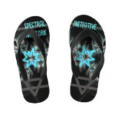 Wandering Star Spectral Network Kinder Teenslippers (Voetbed)