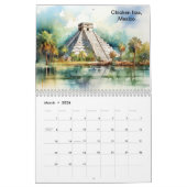 Wanderlust 2025 : Un calendrier mural inspiré par  (Mar 2026)