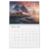 Wanderlust 2025 : Un calendrier mural inspiré par  (Feb 2026)